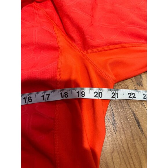 Nike Element Pullover Women’s XL Coral Red-Pink Dri-Fit Running 1/4 Zip Reflecti - Picture 6 of 12